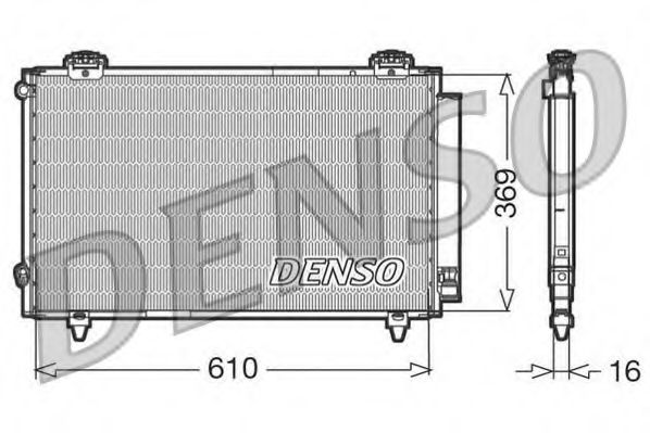 кондензатор, климатизация DCN50008