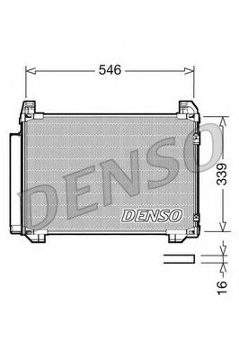 кондензатор, климатизация DCN50025