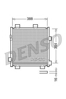 кондензатор, климатизация DCN50040
