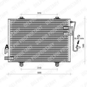 кондензатор, климатизация TSP0225131