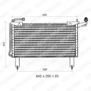 кондензатор, климатизация TSP0225298